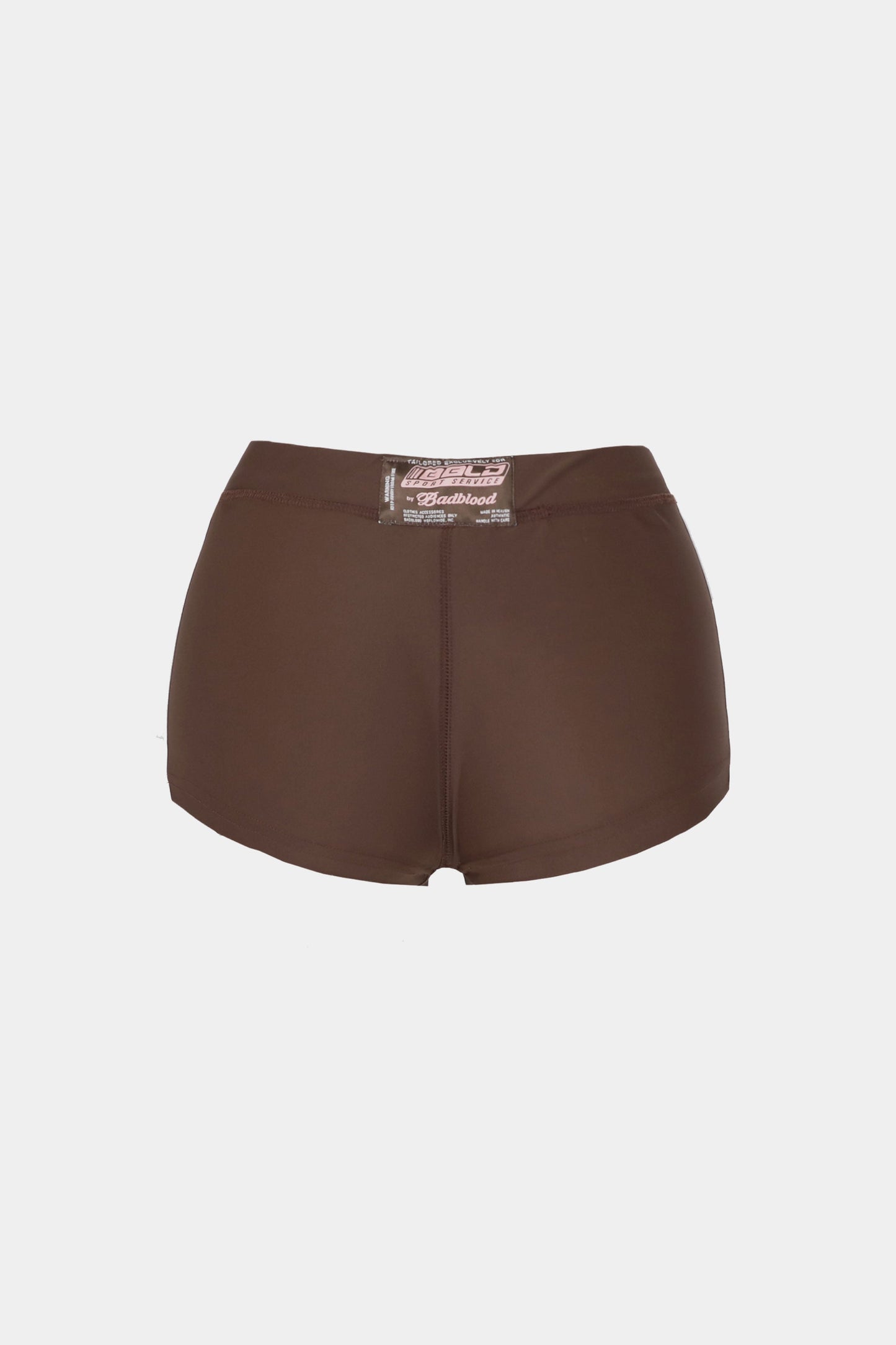 Badblood Auto Repair Boy Shorts Brown