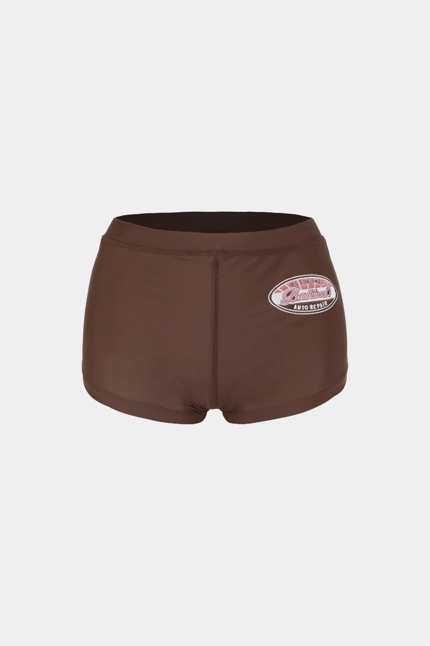 Badblood Auto Repair Boy Shorts Brown