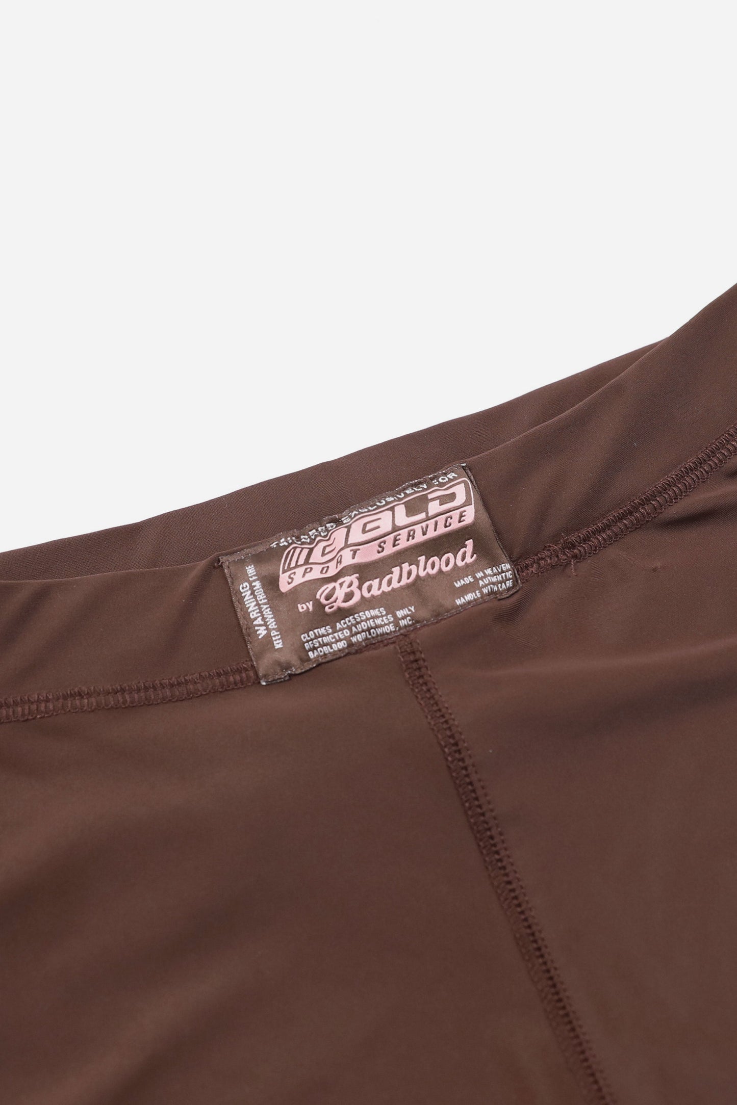Badblood Auto Repair Boy Shorts Brown