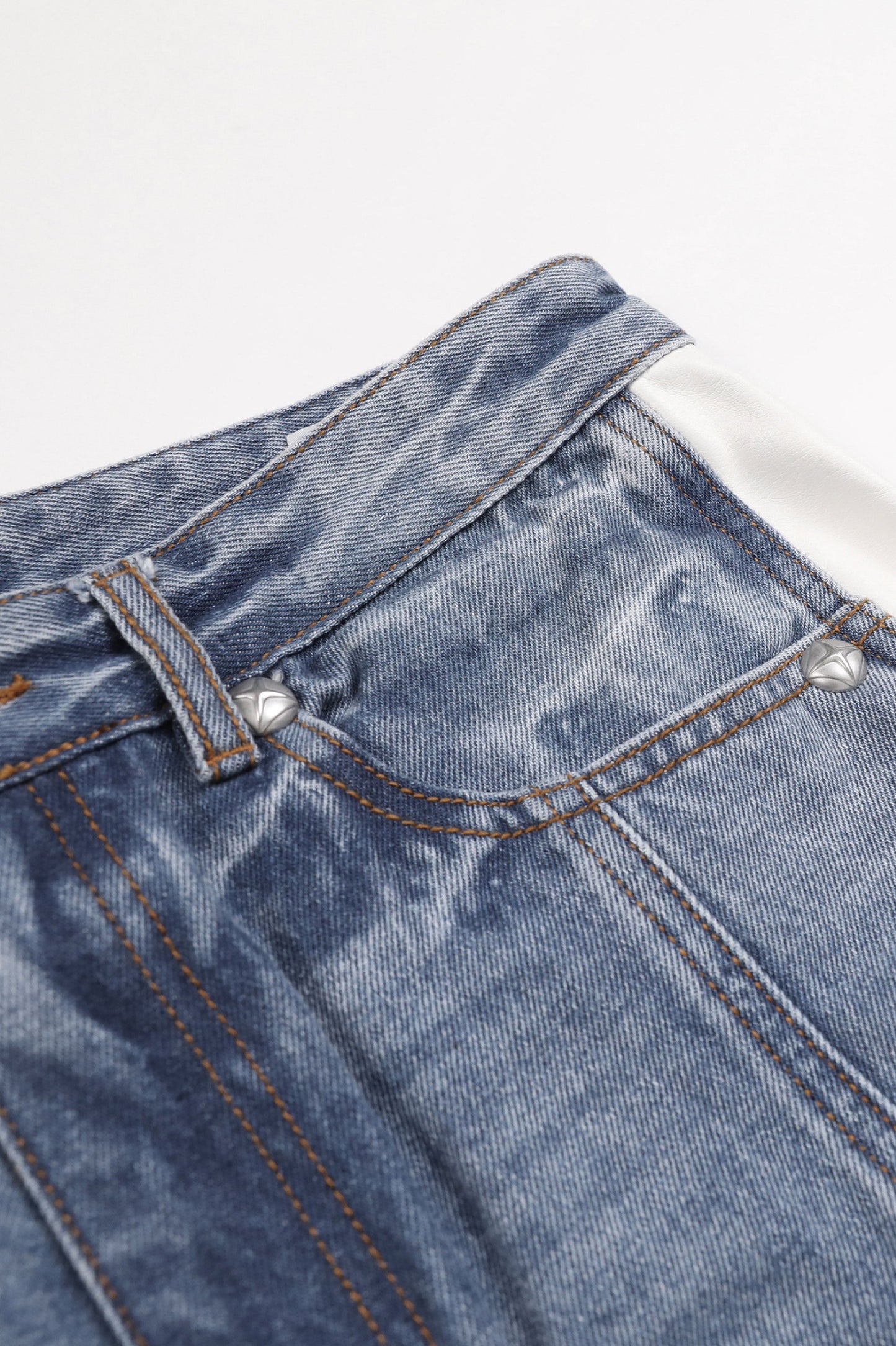 Badblood Duncan Boot Cut Denim Pants Blue