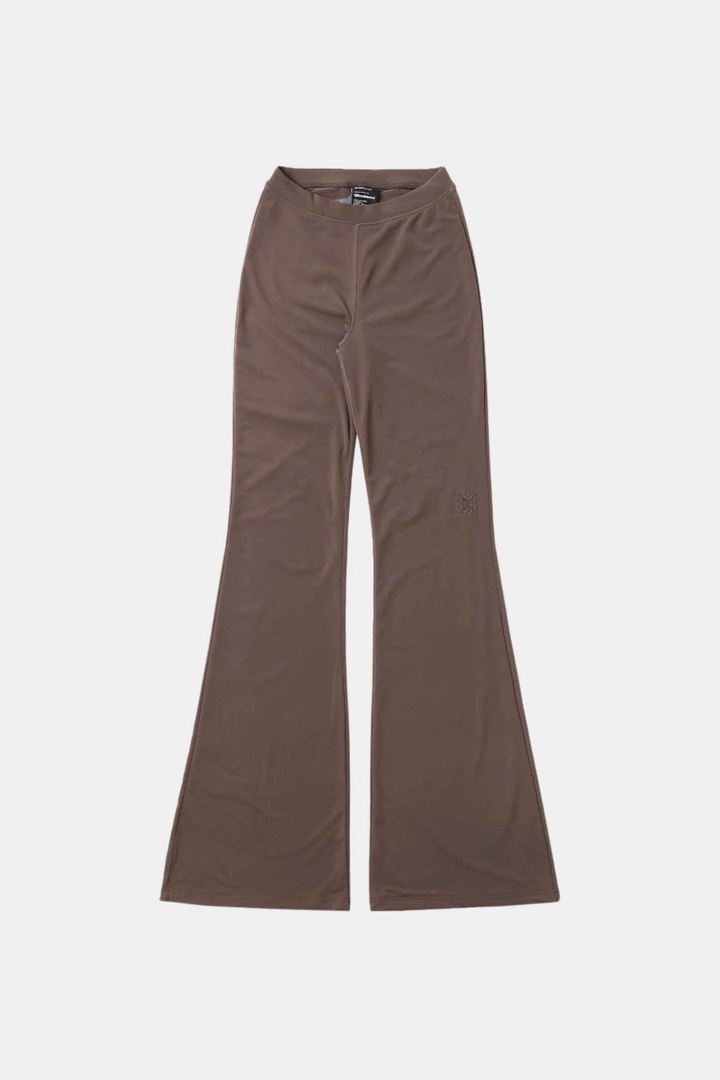 Badblood Ego Low-Rise Bootcut Trousers Clay