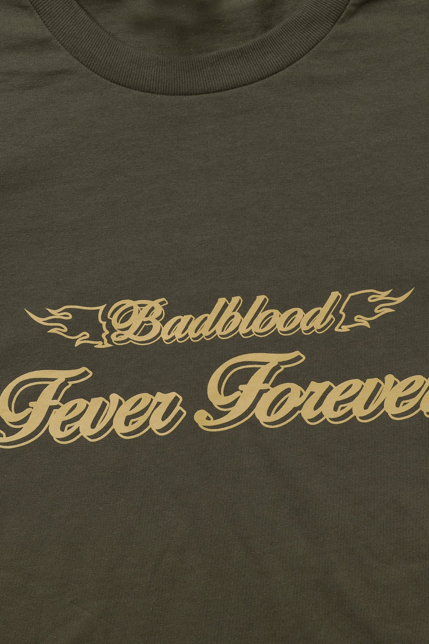 Badblood FFB Dry Cotton 1/2 Tee Khaki/Gold