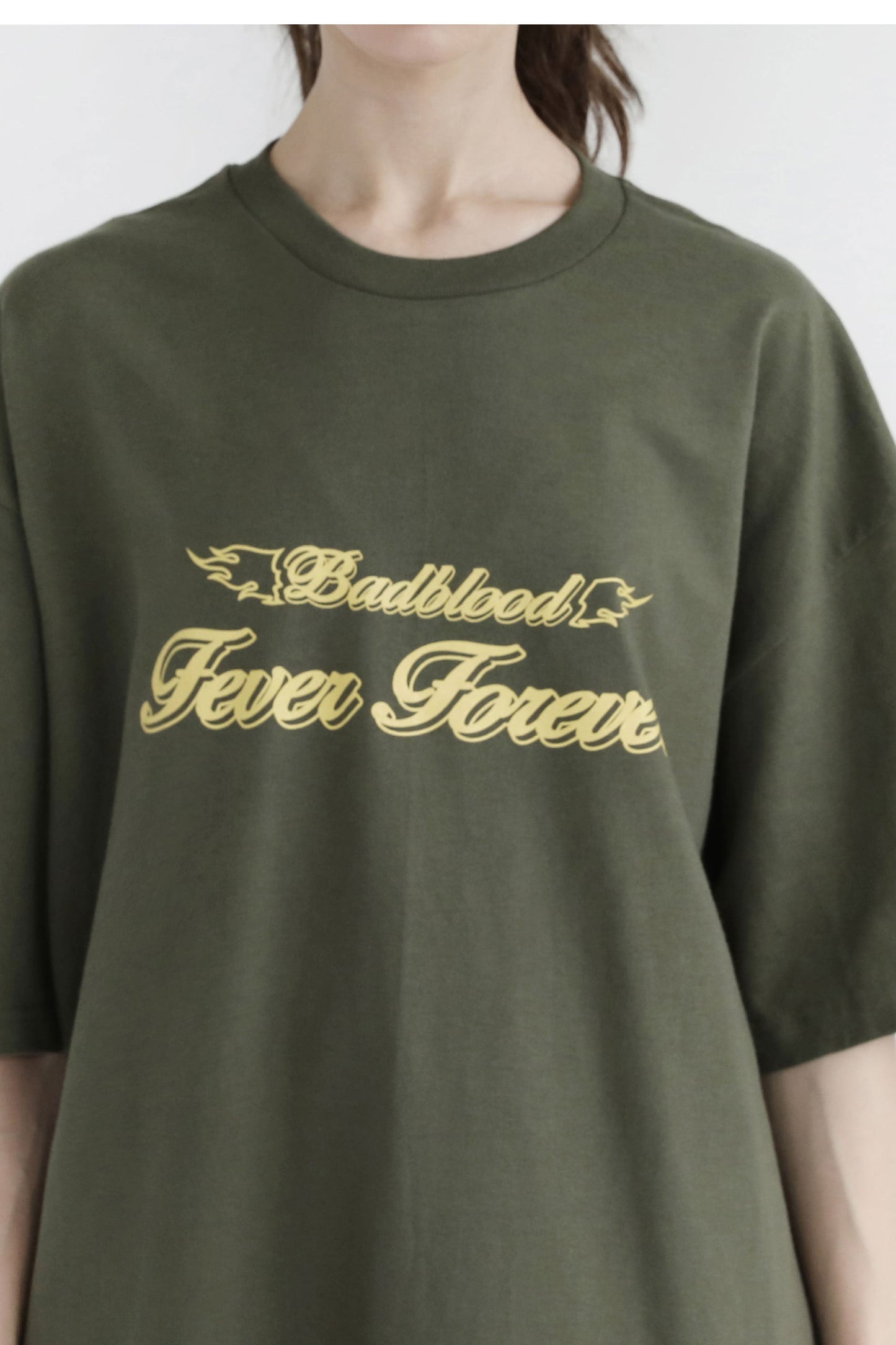 Badblood FFB Dry Cotton 1/2 Tee Khaki/Gold