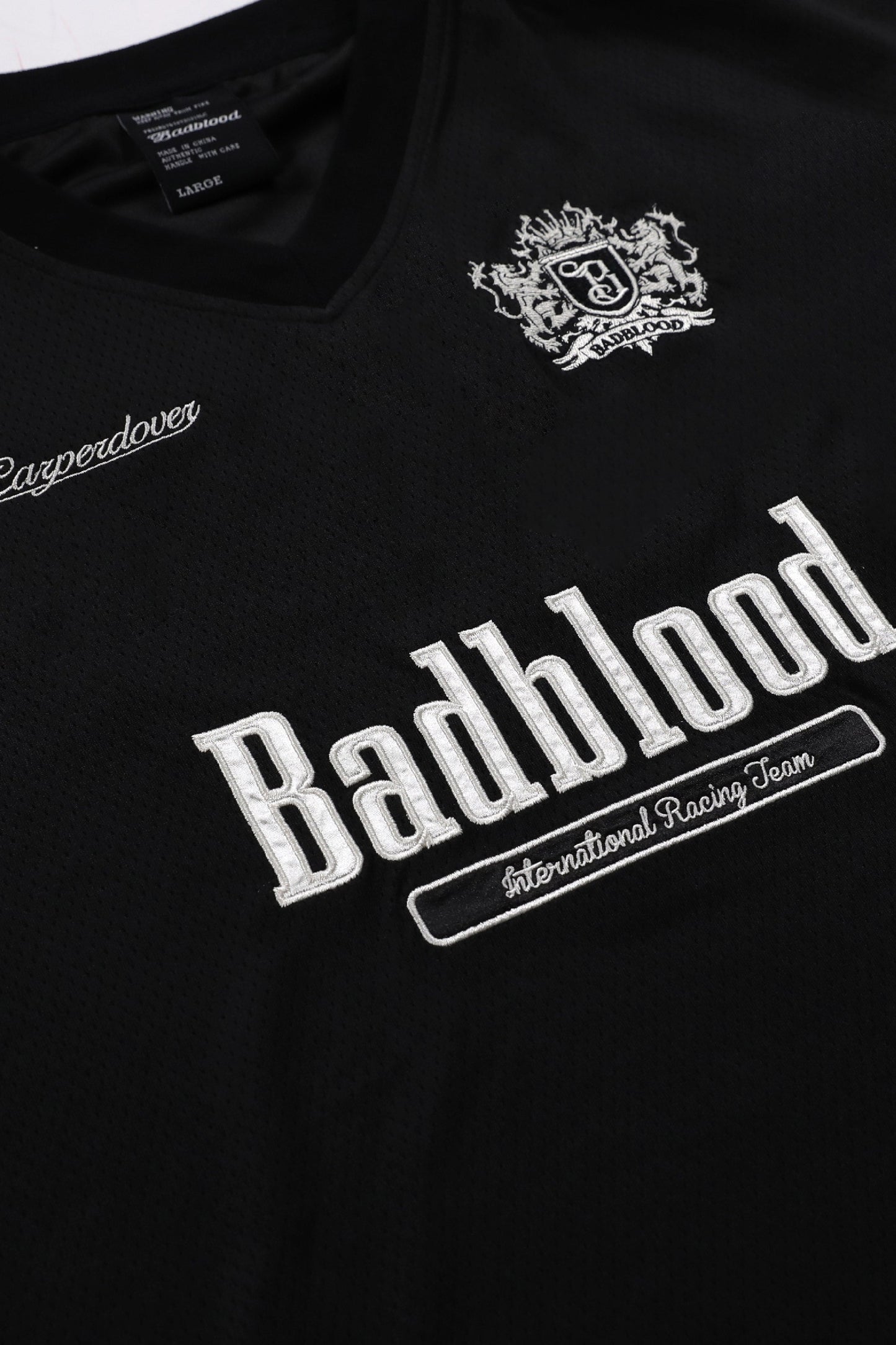 Badblood Sports Club 1/2 Tee Black