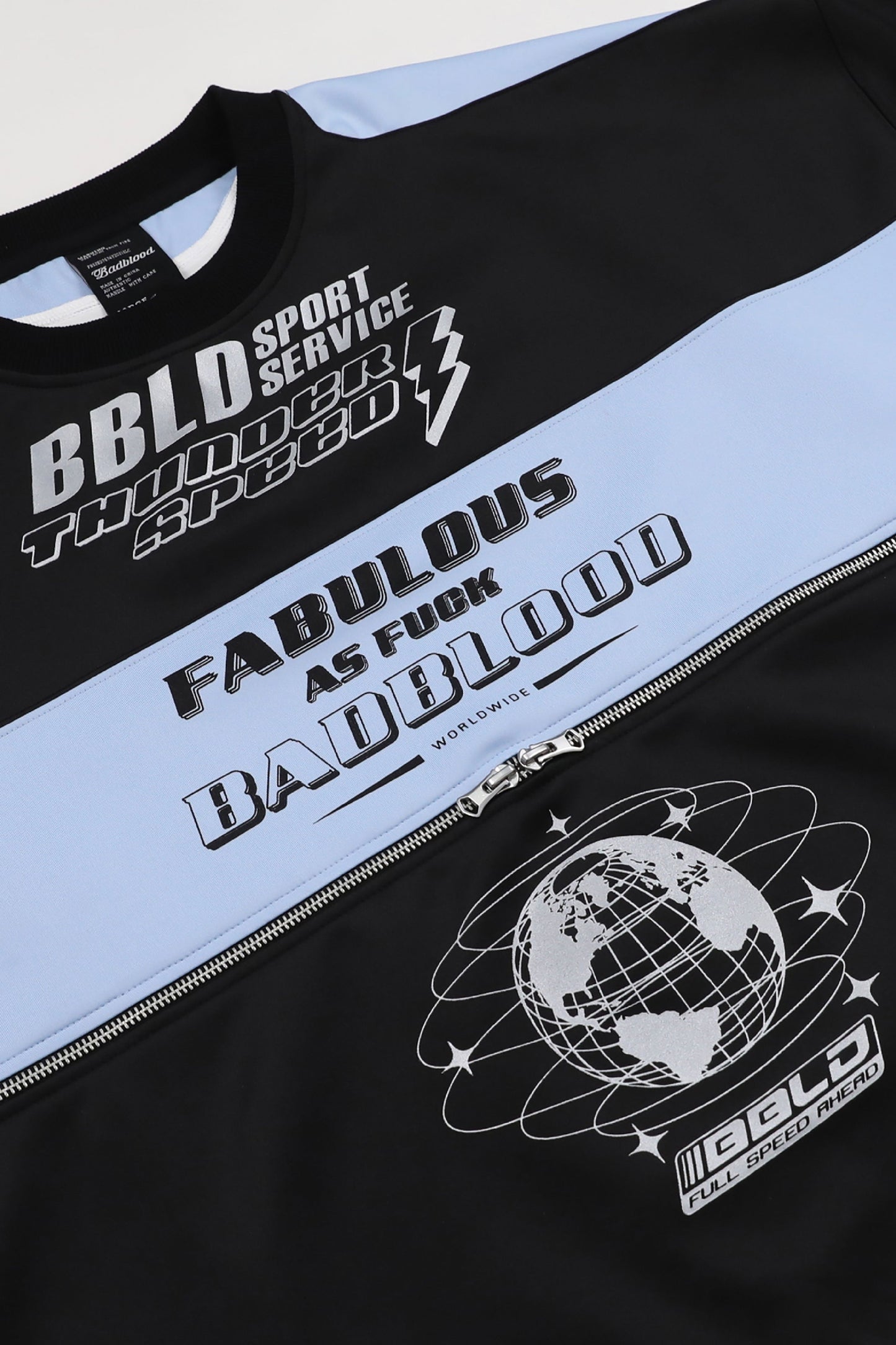 Badblood Fabulous Sports Sweatshirt Blue/Black